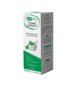 Optivita Thyme Extract Kekik Estresi İçeren Bitkisel Öksürük Şurubu 150ml
