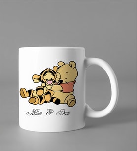 Kişiye Özel Winnie & Tigger Kupası