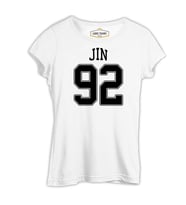 BTS - Jin 92  Beyaz Bayan Tshirt