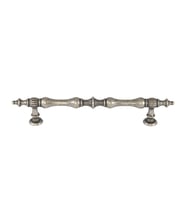 Şehzade Kulp Antik Gümüş 128mm (2 Adet)