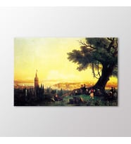 Arty Tablo İstanbul Galata ve Haliç, 1846 Tablo (Karışık)