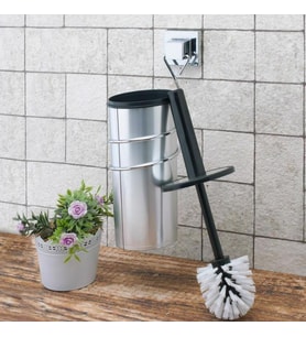 Geseus Yapışkanlı Klozet Fırçası Krom EF094