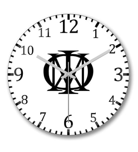 Dream Theater2 Duvar Saati Bombeli Gercek Cam