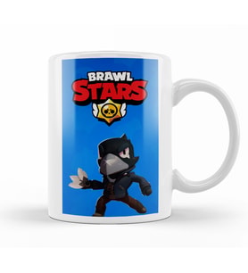 Brawl  Stars   Crow  Kupa Bardak Porselen