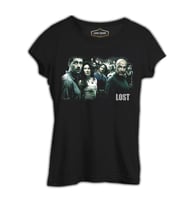 Lost Siyah Kadın Tshirt