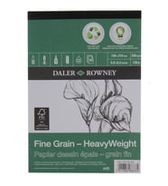 Daler Rowney Fine Grain-HeavyWeight Eco Çizim Defteri 200g 30Y A4
