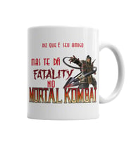 Mortal Kombat  Kupa Bardak Porselen