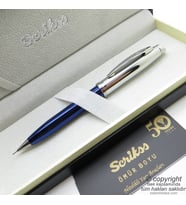 Scrikss 39 Lacivert Krom Versatil Kalem  Scrikss Oscar  İsme Özel Kalem  Hediye Kalem