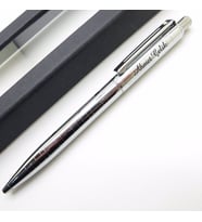 Sheaffer Signature Parlak Krom Tükenmez Kalem   İsme Özel Kalem (Karışık)