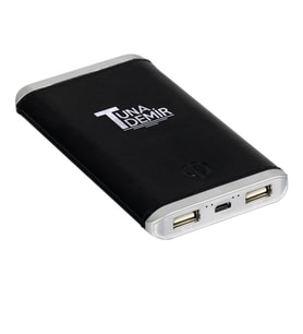 BK Gift Kişiye Özel Siyah 5000 Mah Powerbank