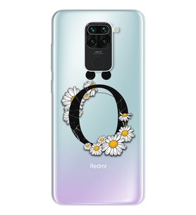 Papatya Harf Tasarım Süper Şeffaf Silikon Telefon Kılıfı Xiomai Redmi Note 9 Ö-H