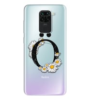 Papatya Harf Tasarım Süper Şeffaf Silikon Telefon Kılıfı Xiomai Redmi Note 9 Ö-H