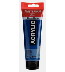 Amsterdam Akrilik Boya 120ml 557 Greenish Blue