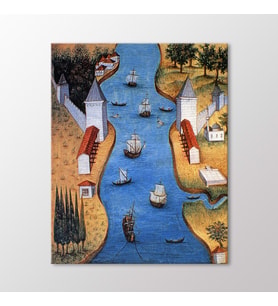 Arty Tablo İstanbul Boğazı Tablo (Karışık)