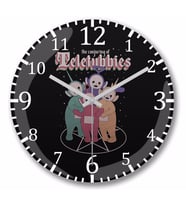 The Teletubbies   Duvar Saati Bombeli Gercek Cam