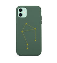 Terazi Burcu (Libra) Yıldız Haritası Tasarımlı Kılıf iPhone 11 