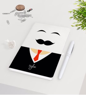 BK Gift Kişiye Özel Sevgililer Günü Beyaz Defter Kalem Seti-99