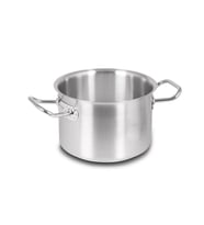 Kapp Kapaksız Çelik Tencere - Silindirik 22x14 cm - 5 Lt (Metal)