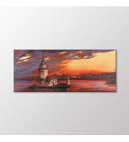 Arty Tablo Kız Kulesi Tablo (Karışık)