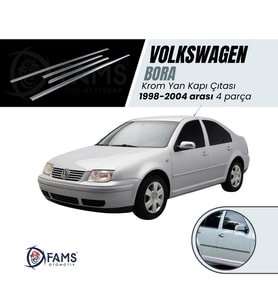 VW Bora Krom Yan Kapı Çıtası 4 Kapı 1998-2005 P. Çelik