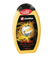 Lotto Energy Erkek Shower Gel , Shampoo 400 ml