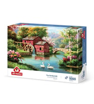 Art Puzzle Kırmızı Eski Değirmen 1000 Parça Puzzle