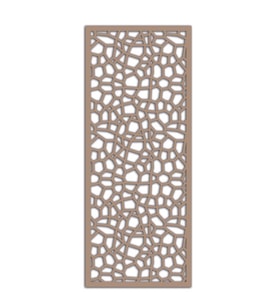 Liar Ahşap Seperatör (Paravan) - KSP30 - (85 x 210 cm) - (18 mm) - (Beyaz) (Renksiz)