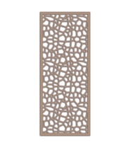Liar Ahşap Seperatör (Paravan) - KSP30 - (85 x 210 cm) - (18 mm) - (Beyaz) (Renksiz)