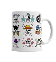 One Piece Full Skull Kupa Bardak Porselen