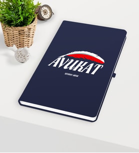 BK Gift Kişiye Özel Avukat Temalı Lacivert Defter - 7
