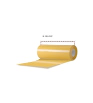Geniş Çift Taraflı Bant 400 mm x 25 mt 45GR - 1 Adt