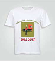 Kişiye Özel Kamyoncu  Baskılı Tshirt
