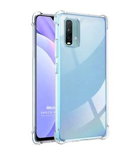 Microsonic Xiaomi Redmi Note 9 4G Kılıf Shock Absorbing Şeffaf
