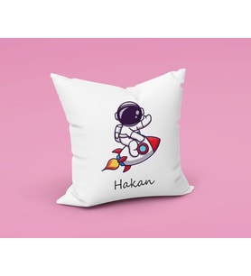 Astronot Uzay Yastığı Kişiye Özel
