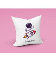 Astronot Uzay Yastığı Kişiye Özel