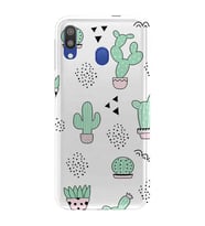Kılıfland Samsung Galaxy A20 Kılıf Silikon Resimli Kapak Cactus Pattern Stok 901