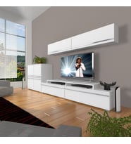 Decoraktiv Ekoflex 6y Mdf Tv Ünitesi Tv Sehpası (Beyaz)