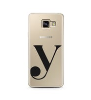 Samsung A3 (2017) Harf Tasarımlı Telefon Kılıfı Y-Harfi 