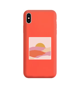 Turuncu Lansman Kılıf iPhone X