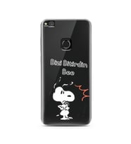 Snoopy Tasarımlı Süper Şeffaf Silikon Telefon Kılıfı Huawei P9 Lite 2017 