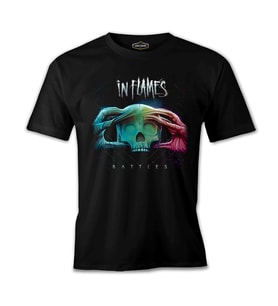 In Flames - Battles Siyah Erkek Tshirt
