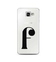 Samsung A3 (2016) Harf Tasarımlı Telefon Kılıfı F-Harfi 