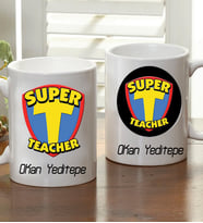 Kişiye Özel Super Teacher Kupa Bardak