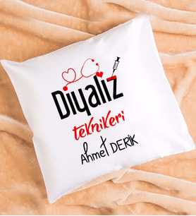 Diyaliz Teknikeri Hediye Yastık
