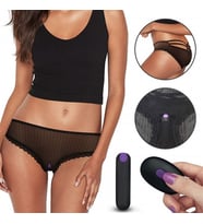 Lilitu Shop 7 Fonksiyonlu Çamaşır İçi Uzaktan Kumandalı Vibratör