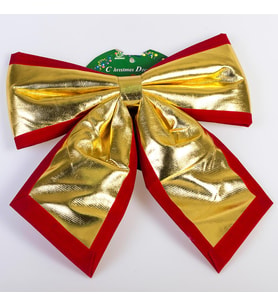 YILBAŞI FİYONK KIRMIZI-GOLD 31CM X 39CM - 1 ADET