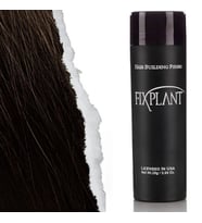 Fixplant Saç Dolgunlaştırıcı Topik 28 Gr. - Seyrek Saçlar için Saç Tozu - Fixplant Saç Fiberi - Orta Kahve