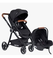 Tommybaby Toranto Black Vip Travel Sistem Bebek Arabası + Puset  (Siyah)