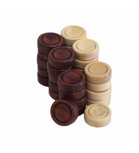 Helena Wood Art Şimşir Mini Tavla Pulu 19mm