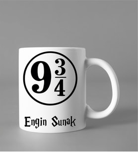 Kişiye Özel Harry Potter 9 3/4 Kupası
